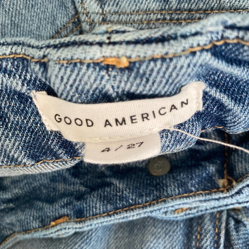 Good American High waisted straight leg jeans - Picture 5 of 6